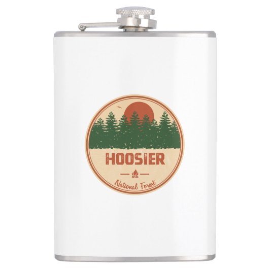 Hoosier National Forest Flachmann (Vorderseite)