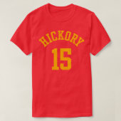Hoosiers Jimmy Chitwood Hickory Jersey FrontBack P T-Shirt (Design vorne)