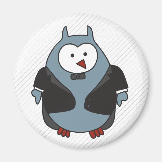 Hoot Anzug Magnet (Vorne)