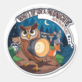 Hoot Hike - Nocturnal Naturek Trek Sticker