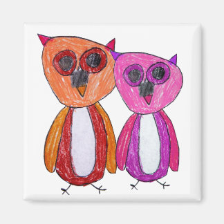 Hoot Hoot Owls Magnet