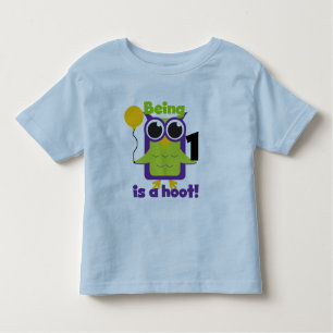 Hoot Owl 1. Geburtstag T - Shirt und Geschenke