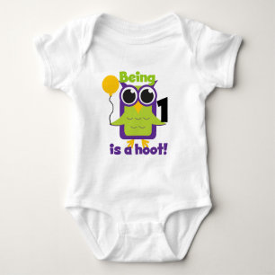 Hoot Owl 1. Geburtstag T - Shirt und Geschenke