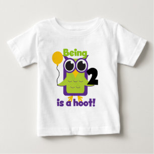 Hoot Owl 2. Geburtstag T Shirts und Geschenke