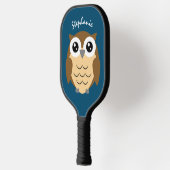 Hoot Owl Design Pickleball Paddle (Links)