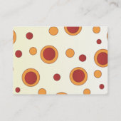 Hoot Owl Visitenkarte (Rückseite)