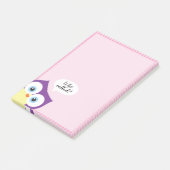 Hoot Owl Woodland Animal Wildlife Niedlich Whimsic Post-it Klebezettel (angewinkelt)