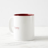 Hoot Owl Zweifarbige Tasse (Vorderseite Links)