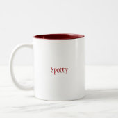 Hoot Owl Zweifarbige Tasse (Links)