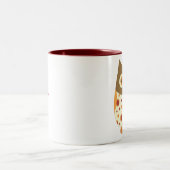 Hoot Owl Zweifarbige Tasse (Mittel)