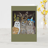 Hootenanny-Zeitkarte Karte (Gelbe Blume)