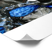 Hooters Girl on Bike Poster (Ecke)