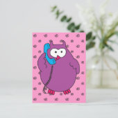 Hootie Call Postkarte (Stehend Vorderseite)