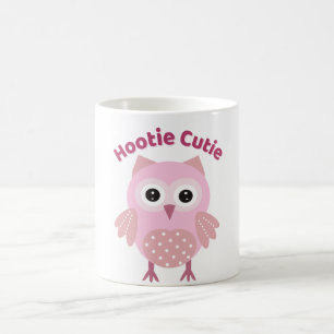 Hootie Cutie Rosa Eulen-Tasse Kaffeetasse