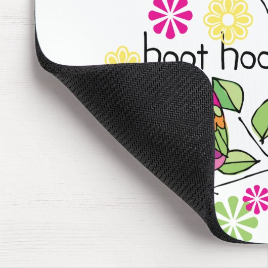 Hootie Eule Mousepad (Ecke)