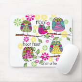 Hootie Eule Mousepad (Mit Mouse)