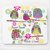 Hootie Eule Mousepad (Vorne)