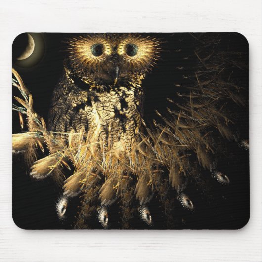 Hootie Eulen-Nest Mousepad (Vorne)