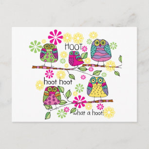 Hootie Owls Postkarte
