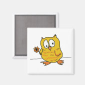Hootimagnet Magnet (Vorderseite/Rückseite)