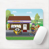Hootin' Cycles Mousepad (Mit Mouse)