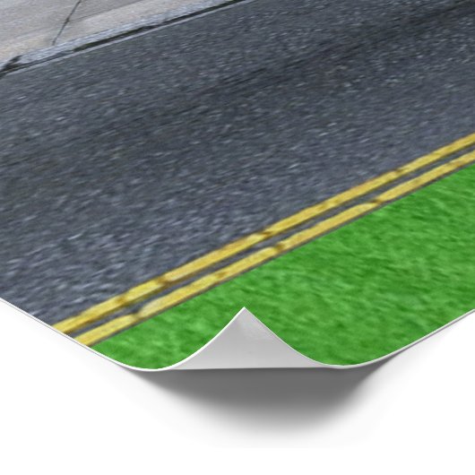 Hootin' Cycles Poster (Ecke)