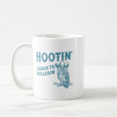 Hootin' führt zu Hollerers lustiger Eule Kaffeetasse (Links)