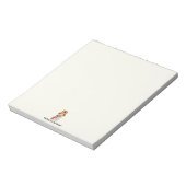 "Hooting for a Good Read!" Buchliebhaber Notizblock (Rotiert)