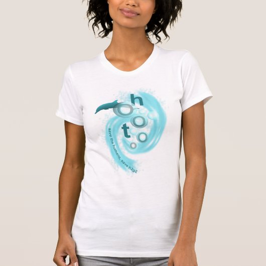 hootoo Delphin T-Shirt (Vorderseite)