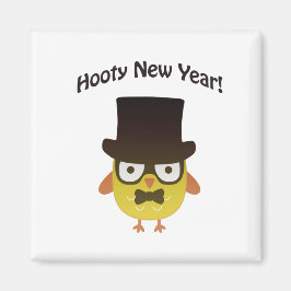 Hooty New year! Hipster Magnet