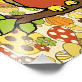 Hooty Owl Baby Wall Print Fotodruck (Ecke)