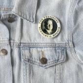 Hoover als Präsident - Knopf Button (Beispiel)