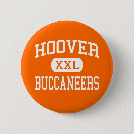 Hoover - Buccaneers - Highschool - Hoover Alabama Button (Vorderseite)
