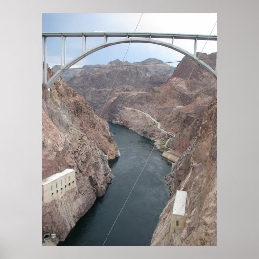Hoover Dam Bridge Poster (Vorne)