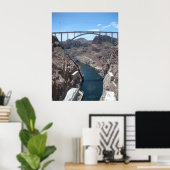 Hoover Dam Bridge Poster (Heimbüro)