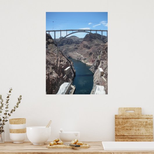 Hoover Dam Bridge Poster (Küche)