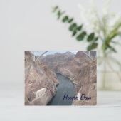 Hoover Dam Bridge Postkarte (Stehend Vorderseite)