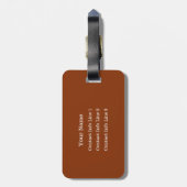 Hoover Dam Bypass Bridge Südwest Travel Bag Gepäckanhänger (Rückseite vertikal)