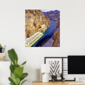 Hoover Dam Canvas Print Poster (Heimbüro)