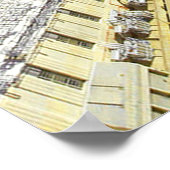 Hoover Dam Canvas Print Poster (Ecke)