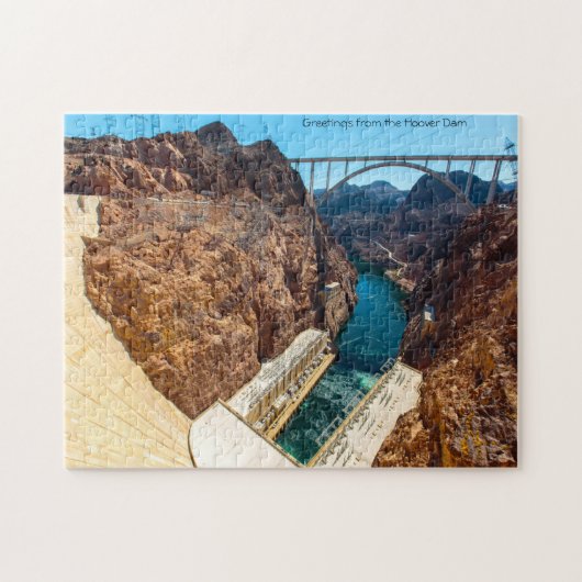 Hoover Dam Colorado. Jigsaw Puzzle (Horizontal)