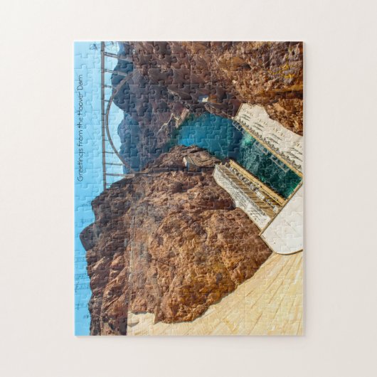 Hoover Dam Colorado. Jigsaw Puzzle (Vertikal)