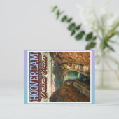 HOOVER DAM - COLORADO RIVER - NEVADA - ARIZONA POSTKARTE (Stehend Vorderseite)