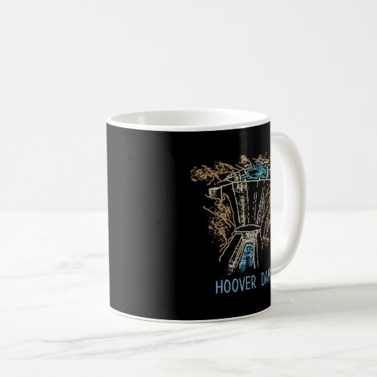 Hoover Dam Kaffeetasse (VorderseiteRechts)