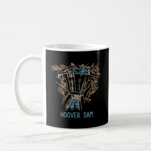 Hoover Dam Kaffeetasse (Links)