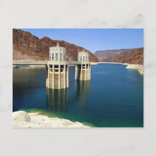 Hoover Dam, Las Vegas Postcard Postkarte