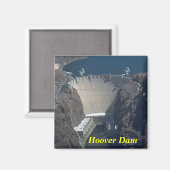 Hoover Dam Magnet (Vorderseite/Rückseite)