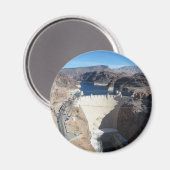 Hoover Dam Magnet (Vorderseite/Rückseite)