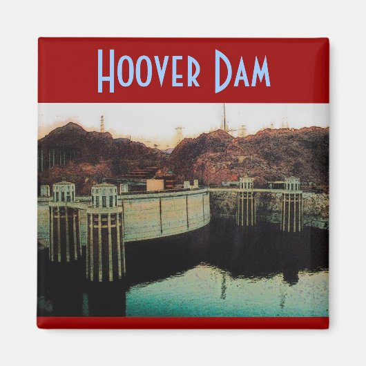 Hoover Dam Magnet (Vorne)
