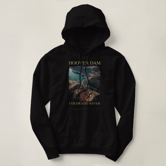 Hoover Dam Nevada Arizona Colorado Ingenieur Hoodie (Design vorne)